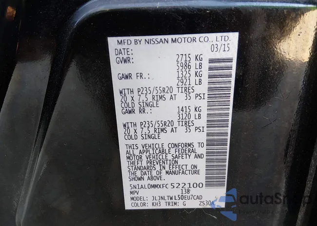 5N1AL0MMXFC522100: 44372100