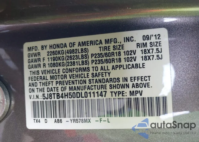 5J8TB4H50DL011147: 44372147