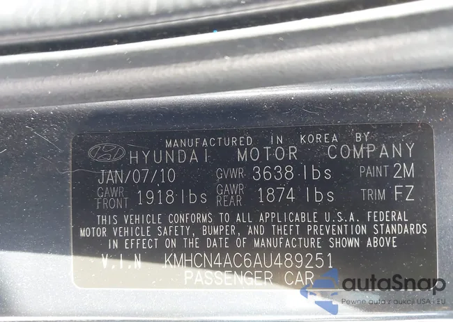 KMHCN4AC6AU489251: 44372154