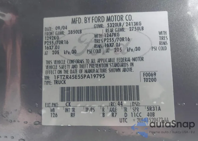 1FTZR45E55PA19795: 44372189