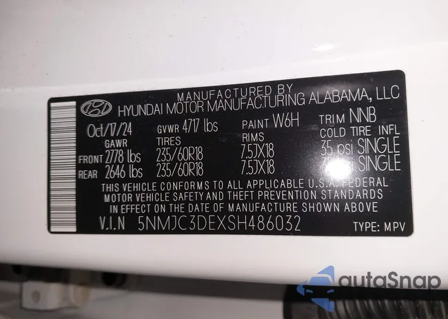 5NMJC3DEXSH486032: 44372301