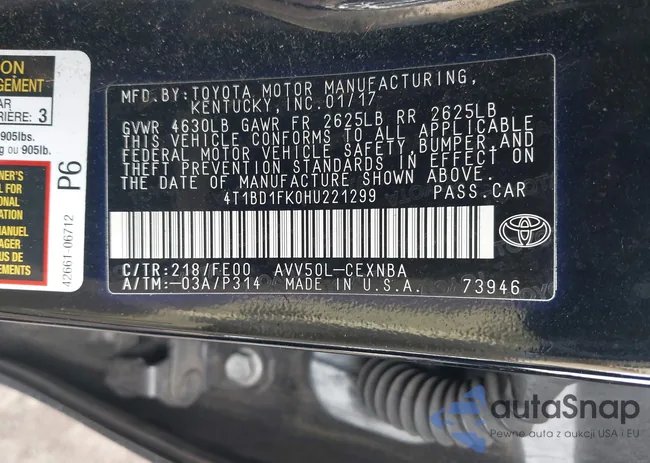 4T1BD1FK0HU221299: 44371557