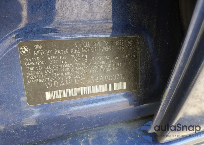 WBAPH7C55BA800715: 44371654