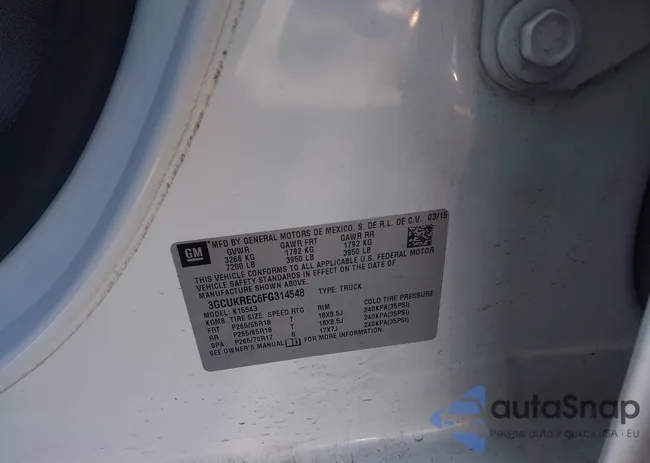 3GCUKREC6FG314548: 44371825