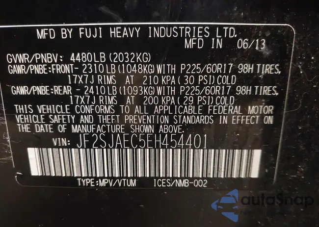 JF2SJAEC5EH454401: 44372954