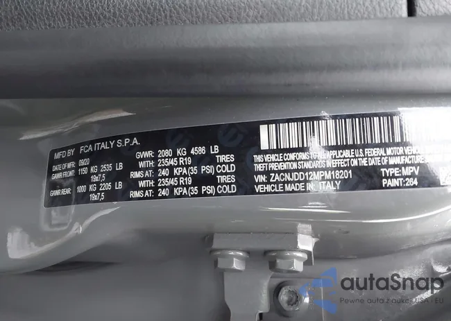 ZACNJDD12MPM18201: 44373127