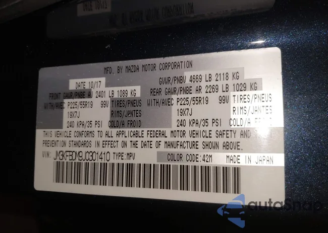 JM3KFBDM9J0301410: 44373145