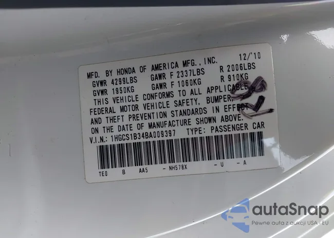 1HGCS1B34BA009397: 44373206