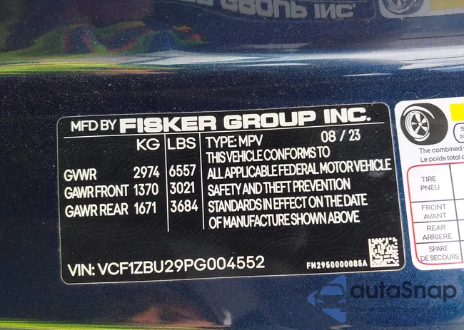 VCF1ZBU29PG004552: 44373335