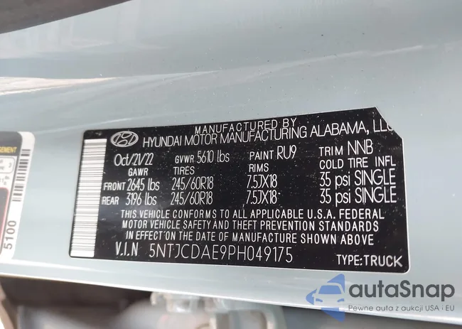 5NTJCDAE9PH049175: 44373417