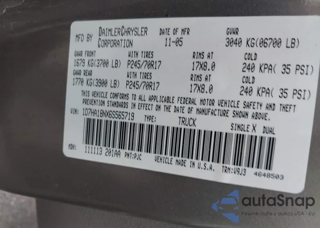 1D7HA18NX6S565719: 44372837