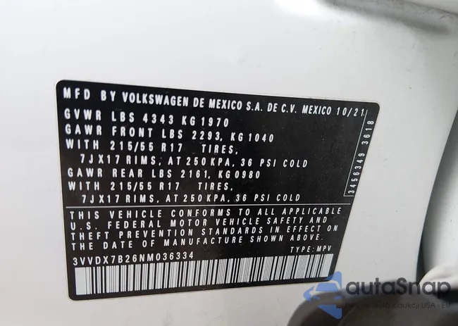 3VVDX7B26NM036334: 44373984