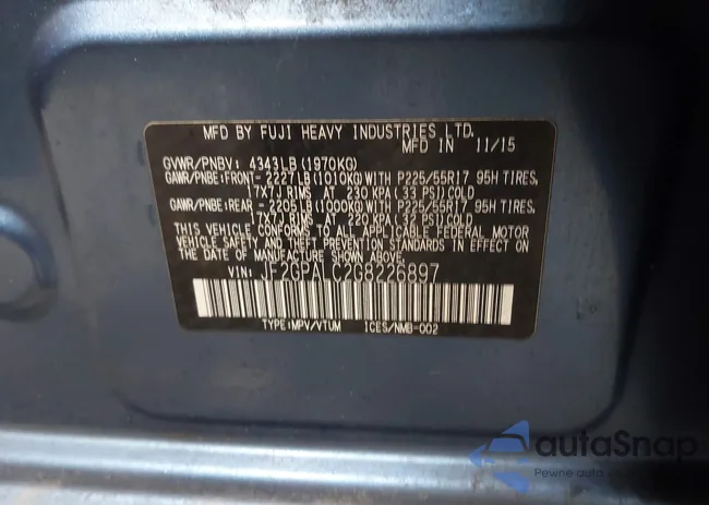 JF2GPALC2G8226897: 44374174