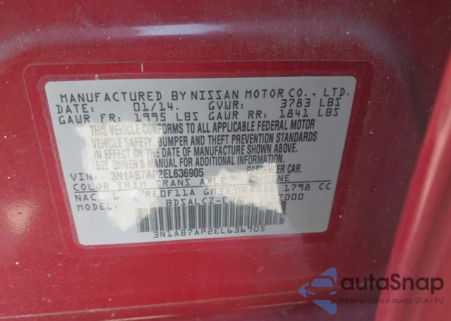 3N1AB7AP2EL636905: 44374204