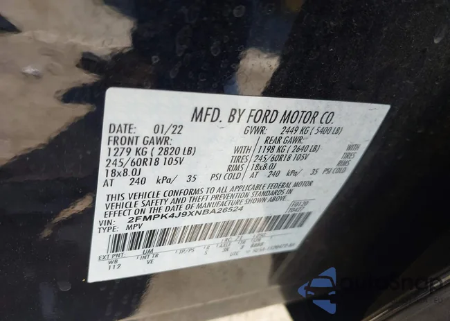 2FMPK4J9XNBA26524: 44374266