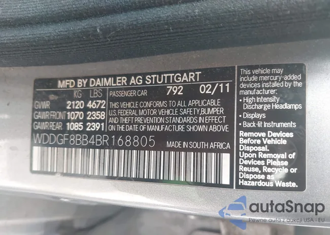 WDDGF8BB4BR168805: 44373834