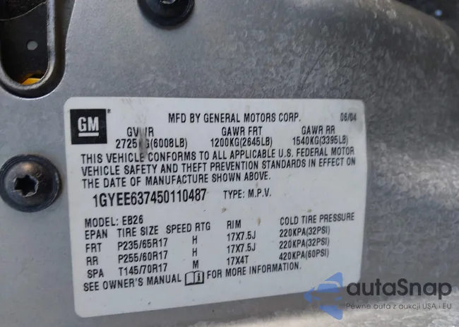 1GYEE637450110487: 44373898