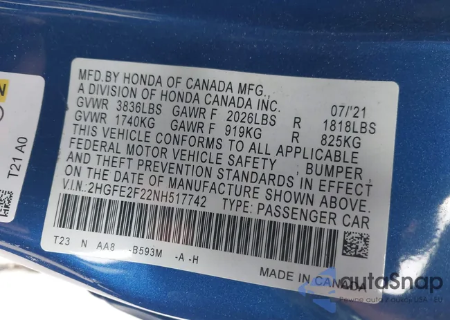 2HGFE2F22NH517742: 44375210