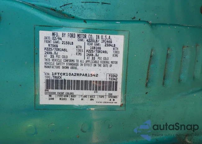 1FTCR10A2RPA81542: 44375274