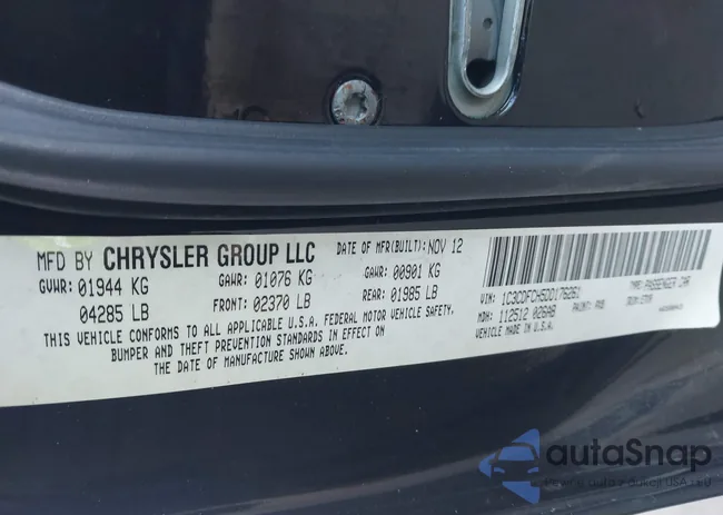 1C3CDFCH5DD176261: 44375462