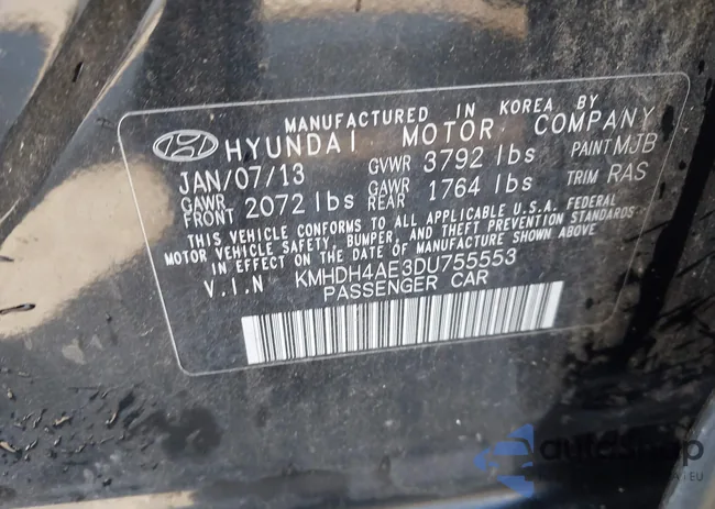 KMHDH4AE3DU755553: 44374514