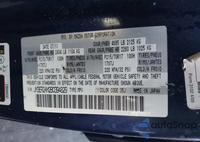 JM3ER2AM2B0394829: 44374600