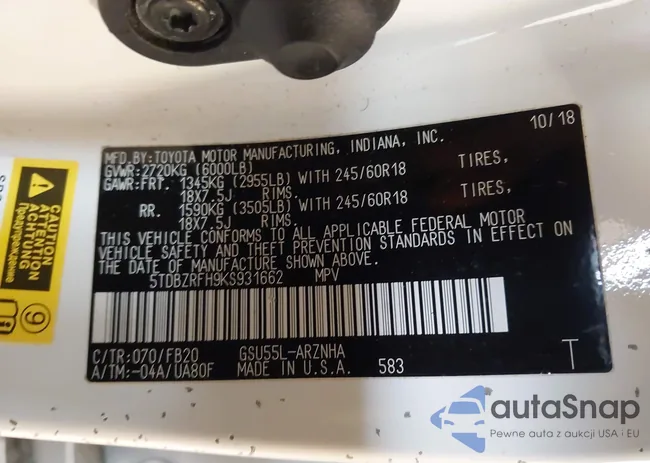 5TDBZRFH9KS931662: 44374637