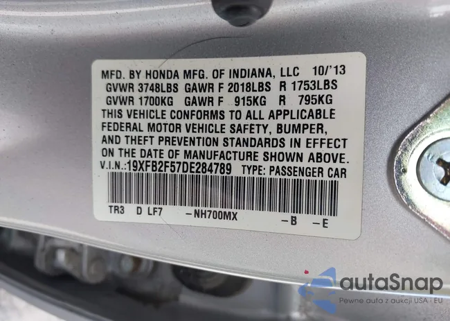 19XFB2F57DE284789: 44374729