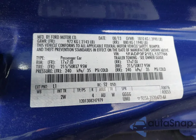 1FADP3F21EL137788: 44375539