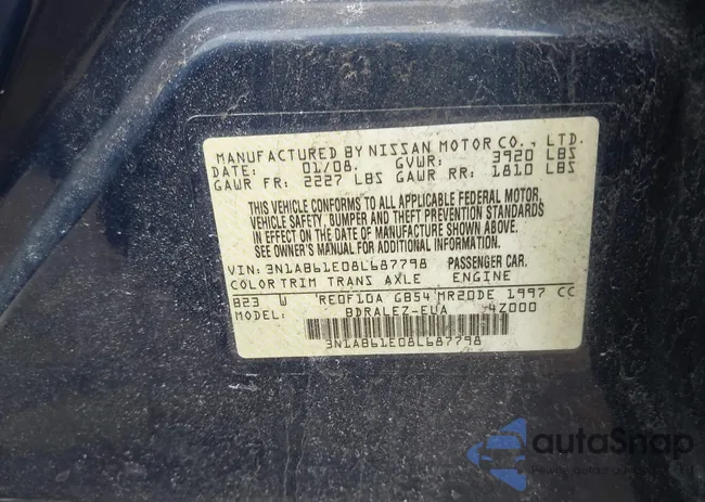 3N1AB61E08L687798: 44376915