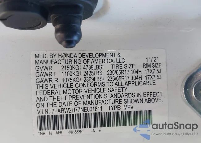 7FARW2H77NE001811: 44377411