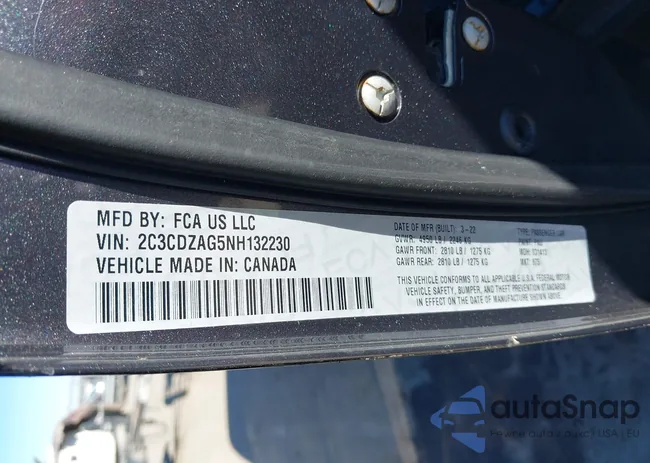 2C3CDZAG5NH132230: 44377412