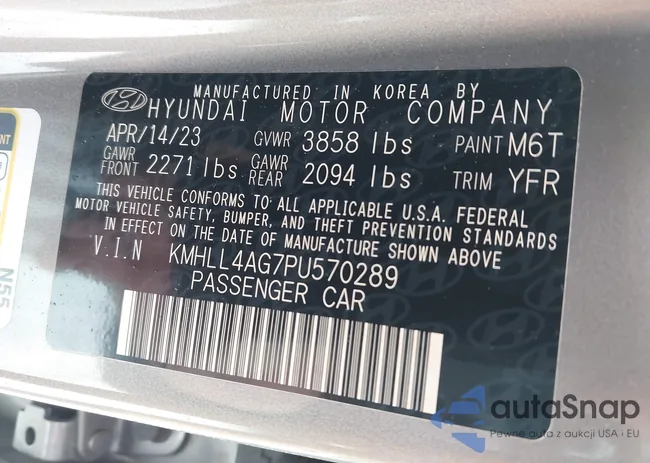 KMHLL4AG7PU570289: 44376533