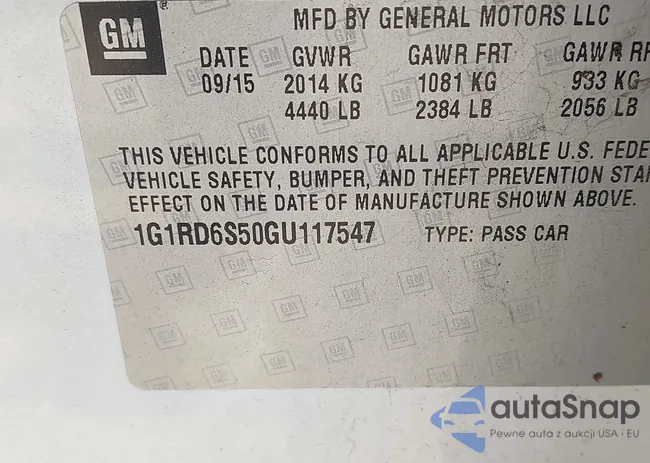 1G1RD6S50GU117547: 44376577