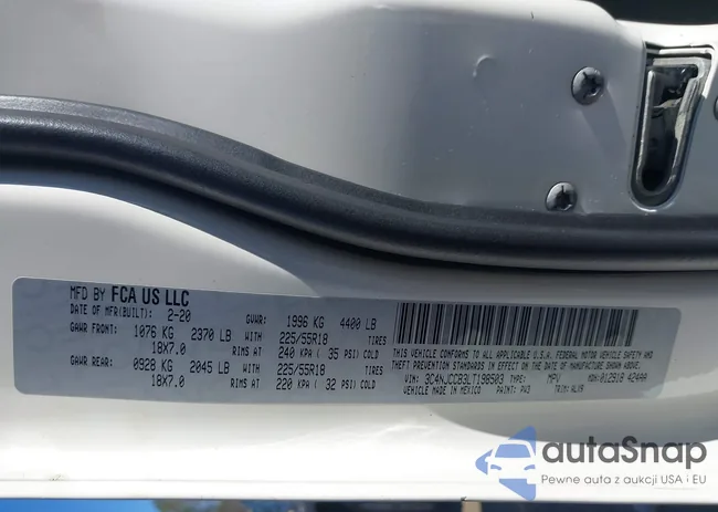 3C4NJCCB3LT198503: 44376814