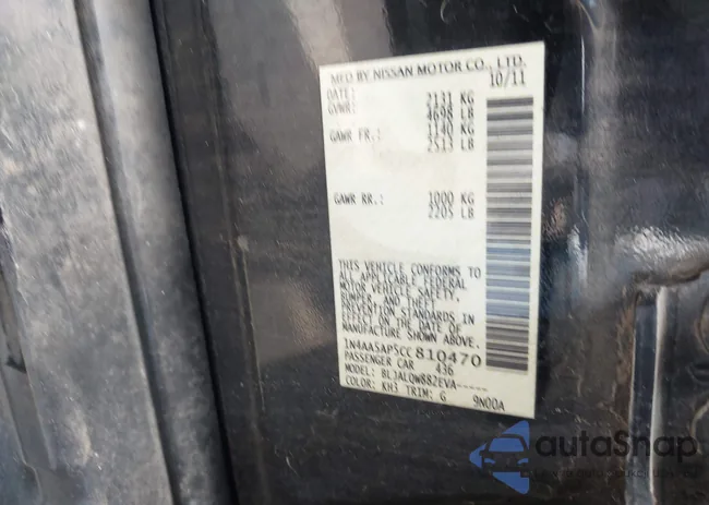 1N4AA5AP5CC810470: 44377907