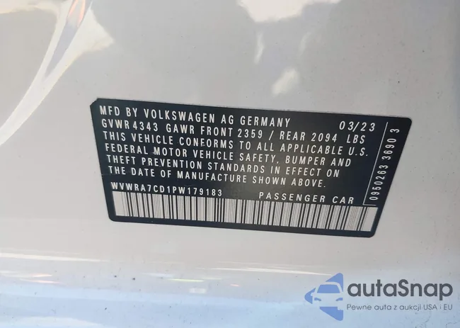 WVWRA7CD1PW179183: 44377914