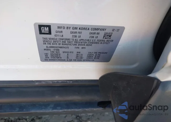 KL4MMDS23NB094375: 44377853