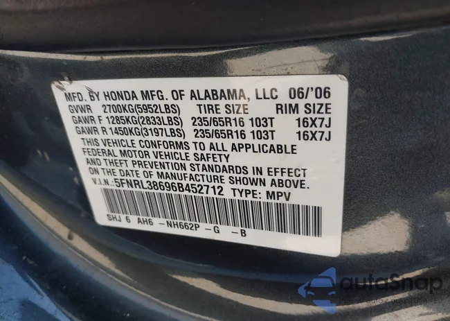 5FNRL38696B452712: 44379061