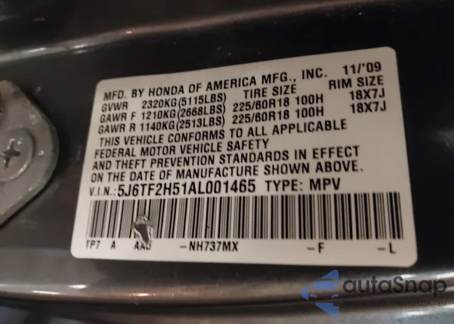 5J6TF2H51AL001465: 44378497