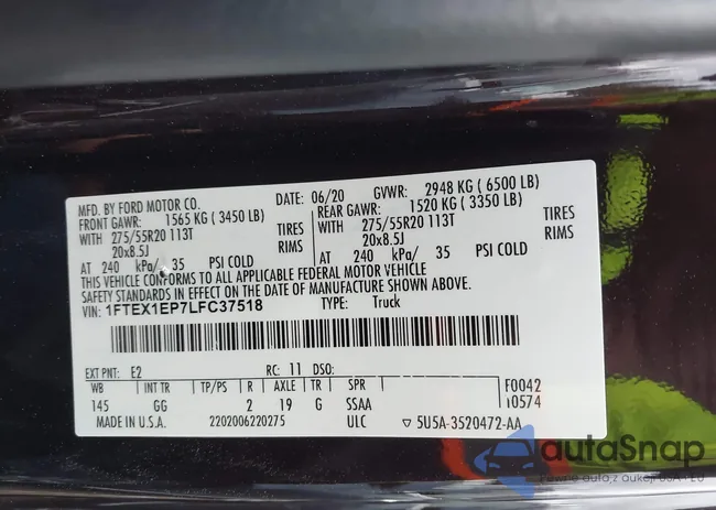 1FTEX1EP7LFC37518: 44378566