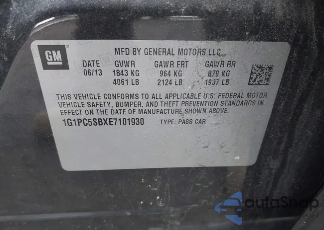 1G1PC5SBXE7101930: 44378583