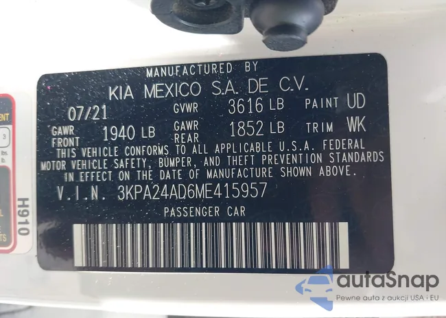 3KPA24AD6ME415957: 44379907