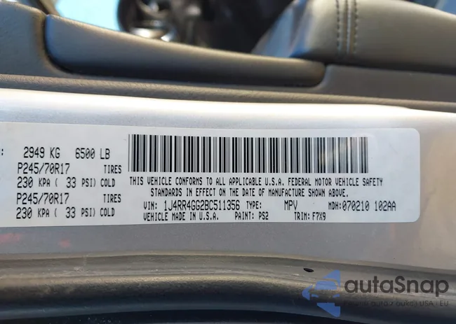 1J4RR4GG2BC511356: 44379974