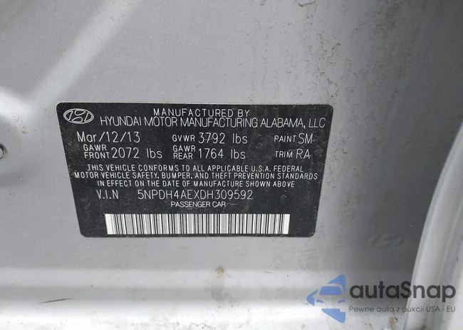 5NPDH4AEXDH309592: 44380087