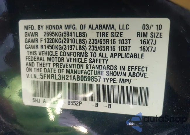 5FNRL3H21AB059857: 44380313