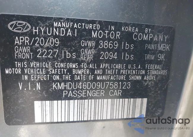 KMHDU46D09U758123: 44380321