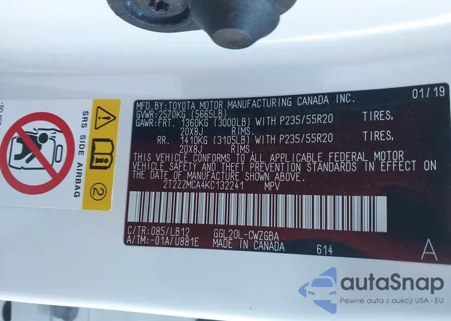 2T2ZZMCA4KC132241: 44379570