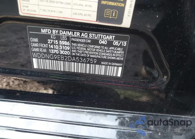 WDDNG9EB2DA536759: 44379665