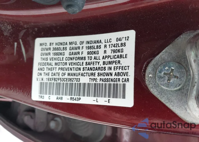 19XFB2F53CE062703: 44379772